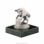 Статуэтка на камне "Бык с монетой" (серебро 875*), фотография 2. Интернет-магазин ЛАВКА ПОДАРКОВ